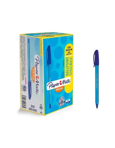 CI | Boligrafo paper mate inkjoy 100 punta media trazo 1mm azul