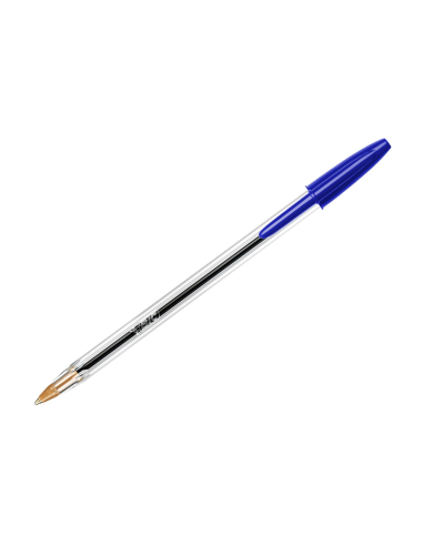 CI | Boligrafo bic cristal azul -blister 5