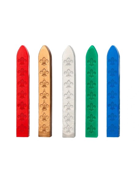 CI | Lacre liderpapel con sello de carta juego de 10 barras colores surtidos