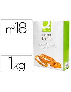 CI | Bandas elasticas q-connect 1000 gr 180 x 1,6mm x16...