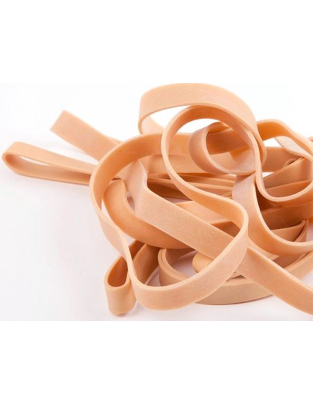 CI | Bandas elasticas q-connect 100 gr 70x5 mm numero 7