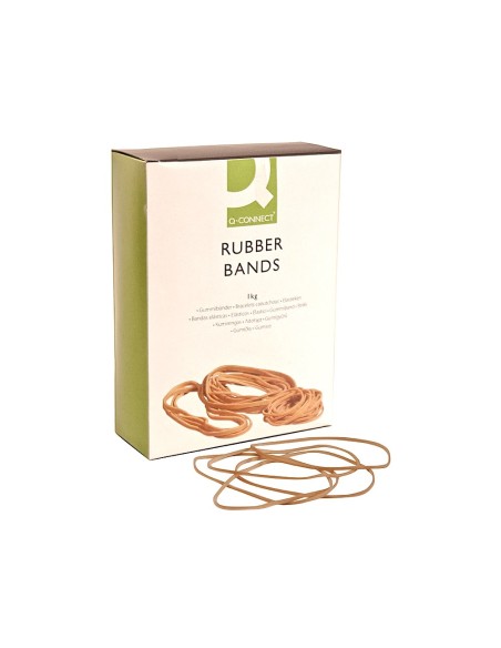 CI | Gomillas elasticas q-connect 1000 gr numero 15 150 x 2 mm