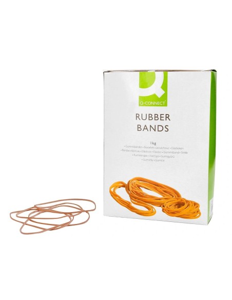 CI | Gomillas elasticas q-connect 1000 gr numero 15 150 x 2 mm