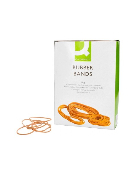 CI | Gomillas elasticas q-connect 1000 gr numero 9 90 x 2 mm