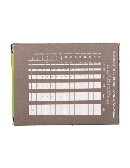 CI | Gomillas elasticas q-connect 100 gr 150x3 mm numero 38