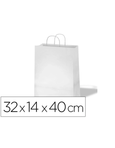 CI | Bolsa Kraft Basika Celulosa Blanco 90 Gr Asa...