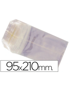 CI | Bolsas celofan 95x210 mm -paquete 100