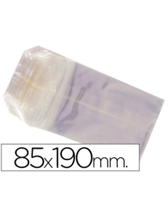 CI | Bolsas celofan 85x190 mm -paquete 100