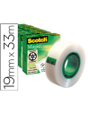CI | Cinta adhesiva scotch magic 33x19 mm - pack de 6 rollos
