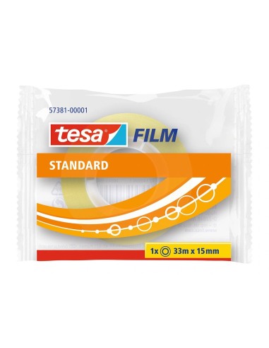 CI | Cinta adhesiva tesa standard 33 mt x 15 mm
