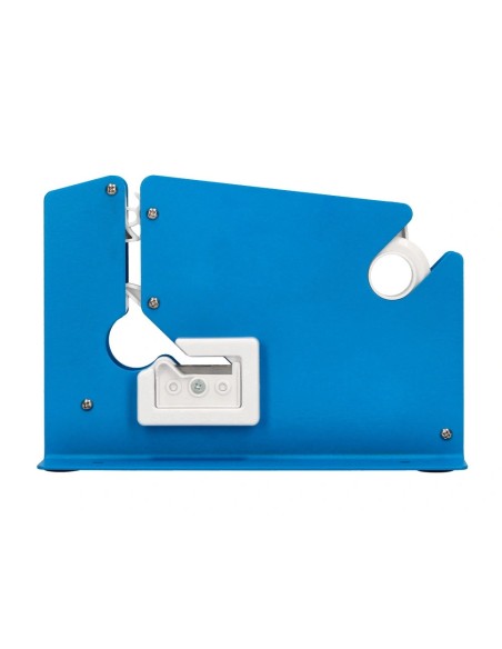 CI | Maquina q-connect cierra bolsa metalica pintada azul