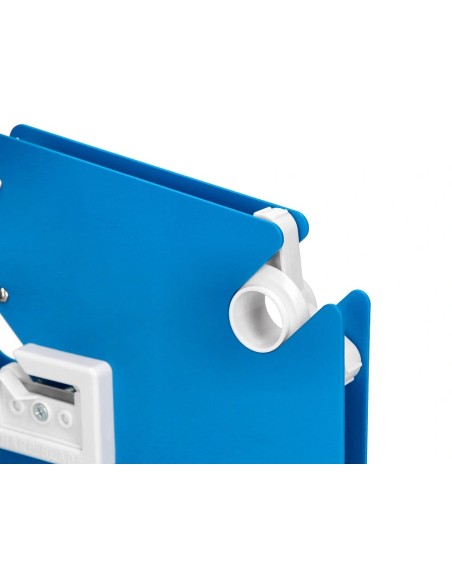 CI | Maquina q-connect cierra bolsa metalica pintada azul