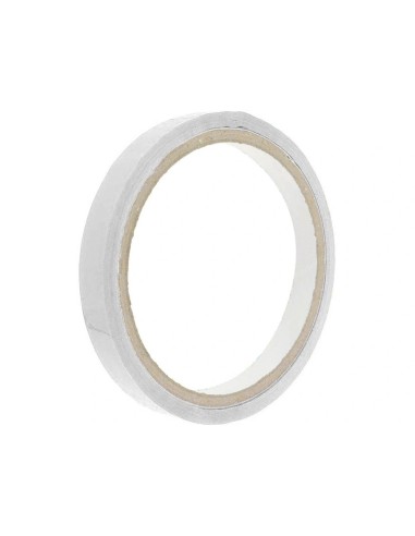 CI | Cinta adhesiva q-connect 66m x 9mm blanca para cerrar bolsas