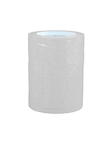 CI | Cinta adhesiva q-connect 66m x 9mm blanca para cerrar bolsas
