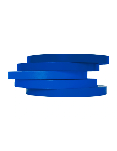 CI | Cinta adhesiva q-connect 66m x 9mm azul para cerrar bolsas
