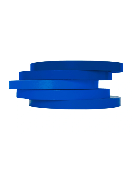 CI | Cinta adhesiva q-connect 66m x 9mm azul para cerrar bolsas