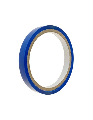 CI | Cinta adhesiva q-connect 66m x 9mm azul para cerrar bolsas