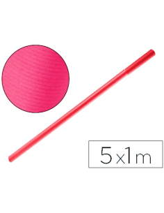 CI | Papel kraft liderpapel fucsia rollo 5x1 mt