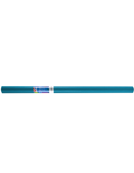 CI | Papel kraft liderpapel azul turquesa rollo 5x1 mt
