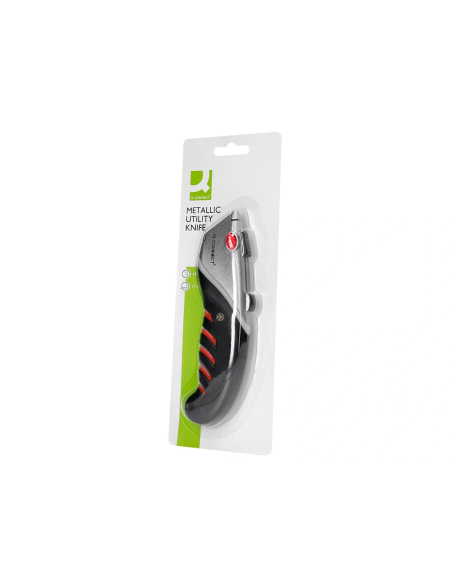 CI | Cuter q-connect sx1500 metalico ancho negro y rojo con mango de plastico