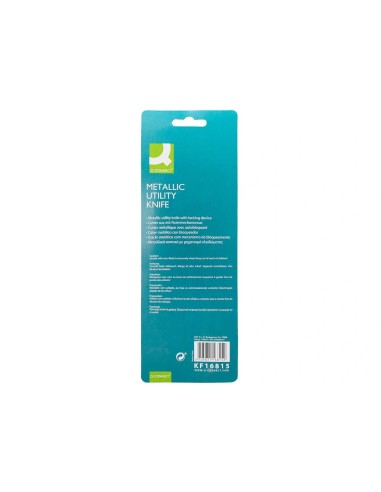CI | Cuter q-connect sx1500 metalico ancho negro y rojo con mango de plastico