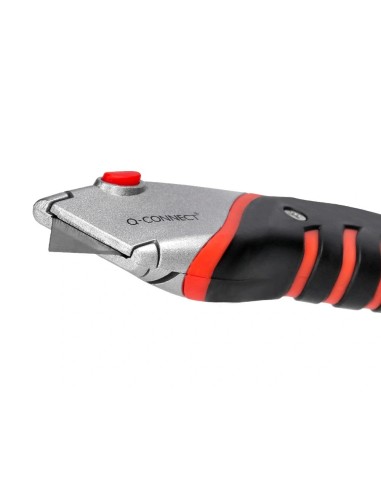 CI | Cuter q-connect sx1500 metalico ancho negro y rojo con mango de plastico