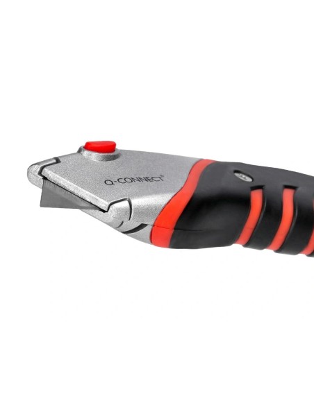 CI | Cuter q-connect sx1500 metalico ancho negro y rojo con mango de plastico