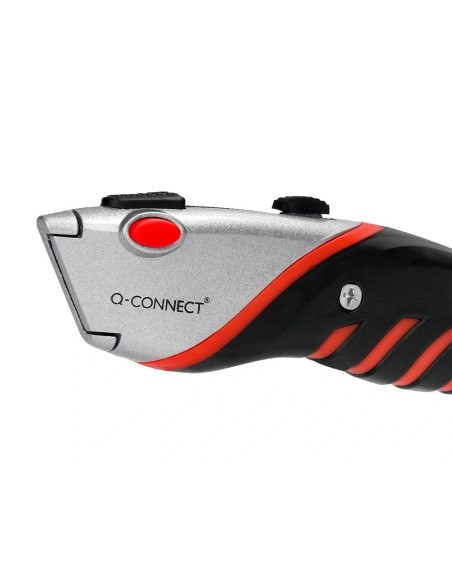CI | Cuter q-connect sx1500 metalico ancho negro y rojo con mango de plastico