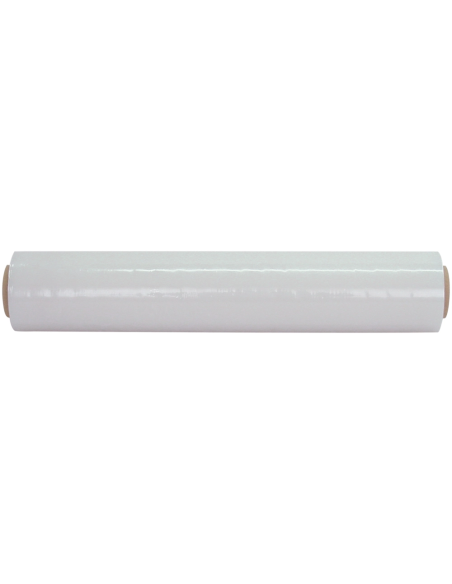 CI | Film extensible manual bobina -ancho 500 mm. -largo 145 mt espesor 23 micras transparente