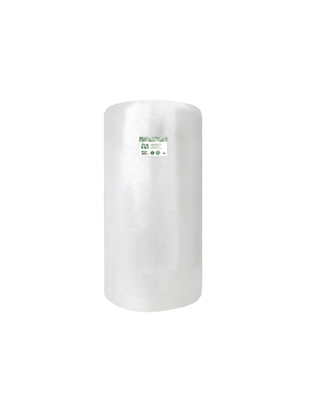 CI | Plastico burbuja liderpapel ecouse 1.60x200m 30% de plastico reciclado