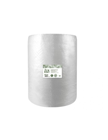 CI | Plastico burbuja liderpapel ecouse 1x25m 30% de plastico reciclado