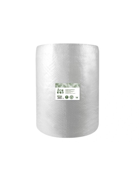 CI | Plastico burbuja liderpapel ecouse 1x25m 30% de plastico reciclado