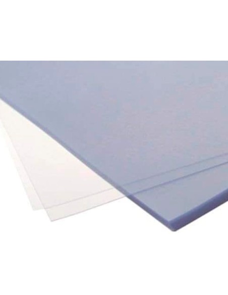 CI | Tapa de encuadernacion q-connect pvc din a4 incolora 200 mc caja de 100 unidades
