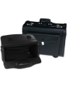 CI | Maletin atache piloto p-732 negro con asa extensible -cerradura con combinacion -ruedas 49x35x22,5 cm