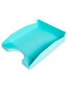CI | Bandeja Sobremesa Plastico Q-Connect Turquesa Opaco 240X70X340 Mm