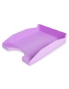 CI | Bandeja Sobremesa Plastico Q-Connect Lavanda Opaco 240X70X340 Mm