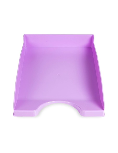CI | Bandeja Sobremesa Plastico Q-Connect Lavanda Opaco 240X70X340 Mm