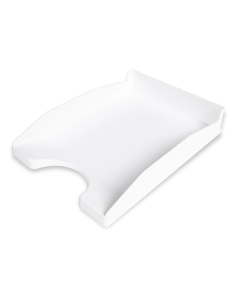 CI | Bandeja Sobremesa Plastico Q-Connect Blanco Opaco...