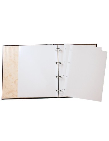 CI | Hoja album liderpapel autoadhesiva blanca