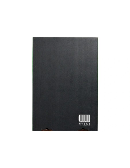 CI | Funda multitaladros q-connect folio 120 mc cristal bolsa de 10 unidades