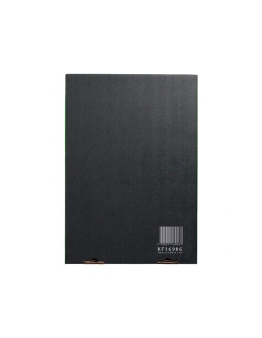 CI | Funda multitaladro q-connect din a4 100 mc cristal bolsa de 10 unidades