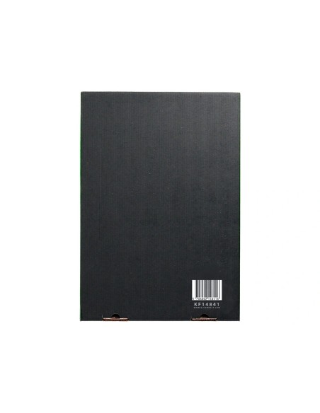 CI | Funda multitaladro q-connect din a4 100 mc cristal bolsa de 100 unidades