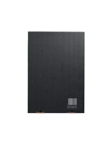 CI | Funda multitaladro q-connect din a4 80 mc cristal bolsa de 10 unidades