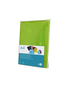 CI | Carpeta liderpapel dossier a4 cierre de velcro verde