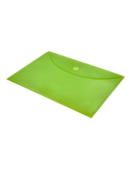 CI | Carpeta liderpapel dossier a4 cierre de velcro verde