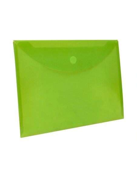 CI | Carpeta liderpapel dossier a4 cierre de velcro verde