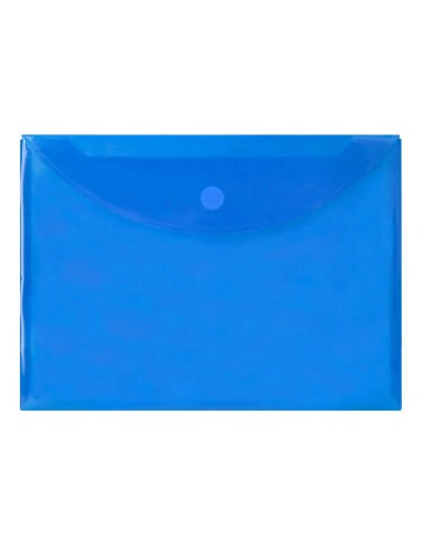 CI | Carpeta liderpapel dossier a4 cierre de velcro azul