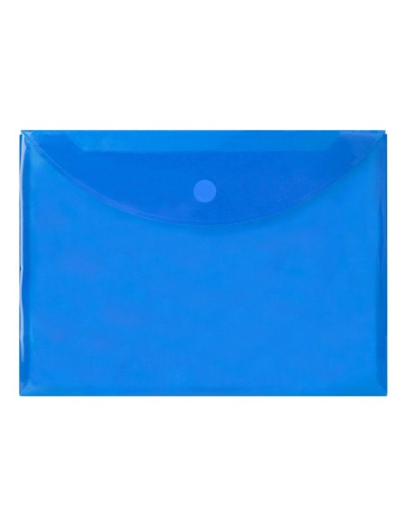 CI | Carpeta liderpapel dossier a4 cierre de velcro azul