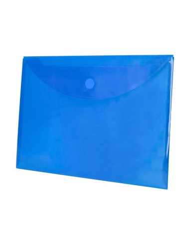 CI | Carpeta liderpapel dossier a4 cierre de velcro azul