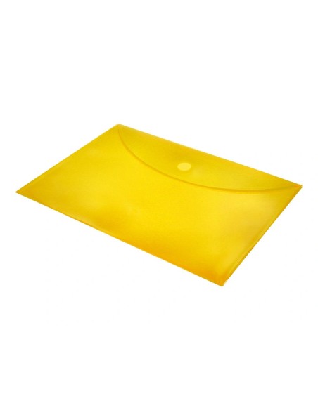 CI | Carpeta liderpapel dossier a4 cierre de velcro amarilla